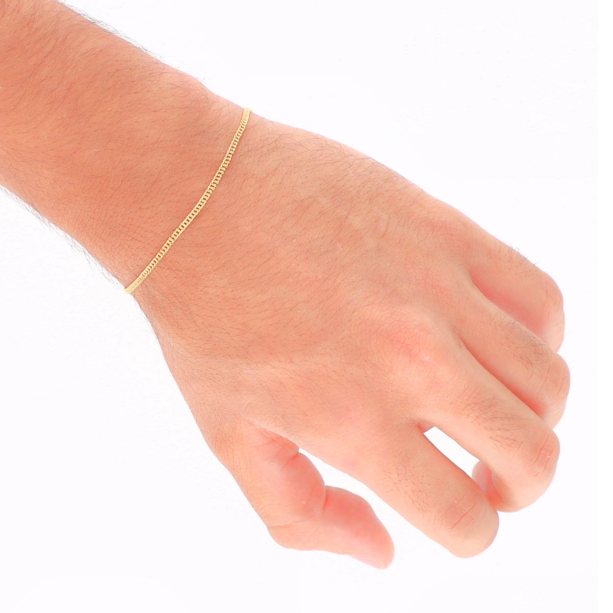 Pulsera Aurux Cubana Mini 16 cm ext
