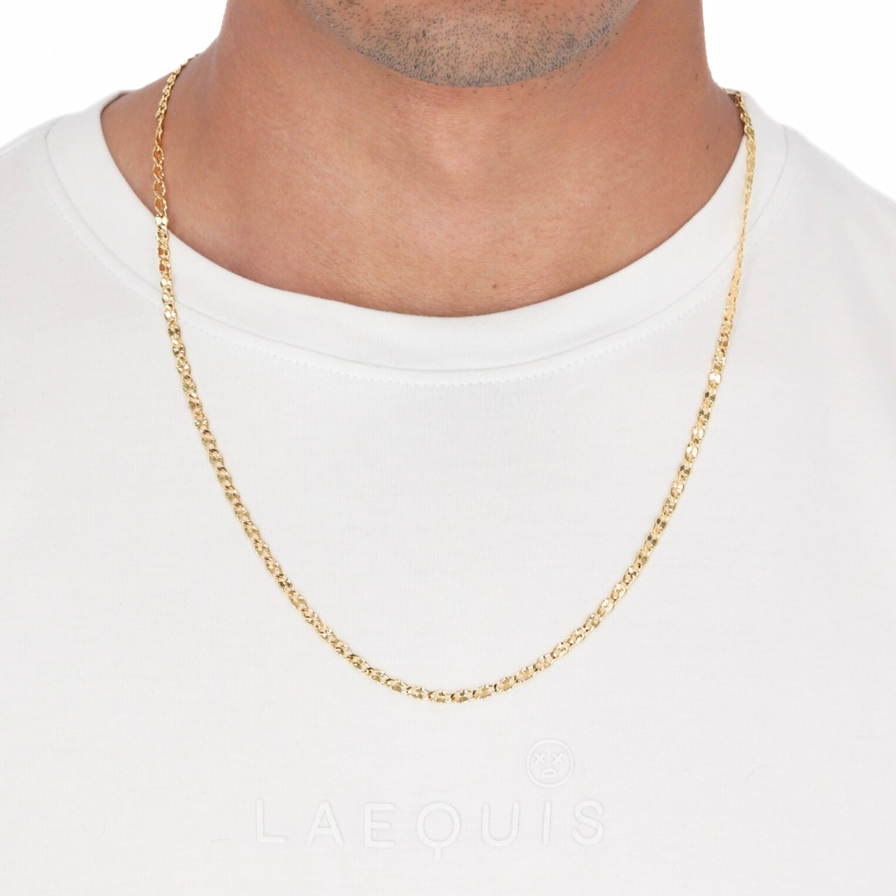 Cadena  AURUX Valentino Centro Diamante 60 cm