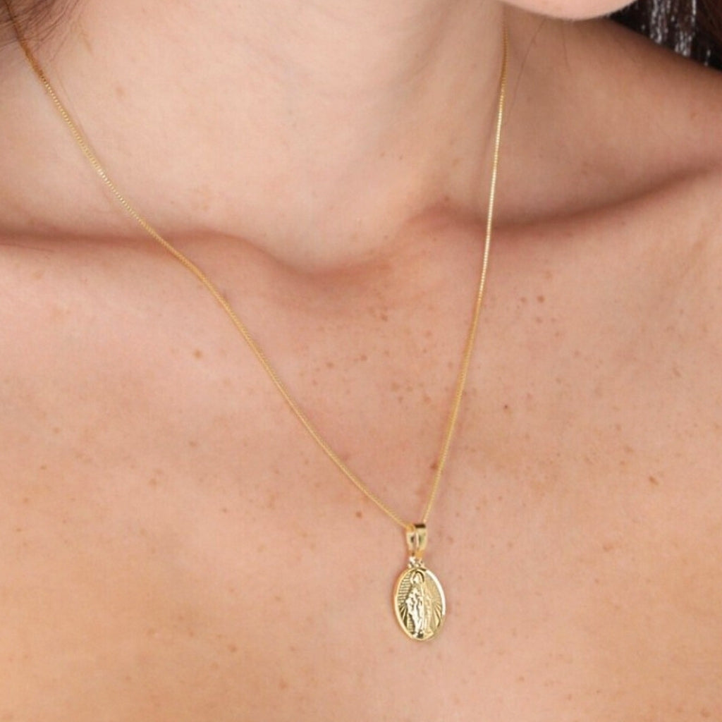 Cadena Aurux Virgen milagrosa