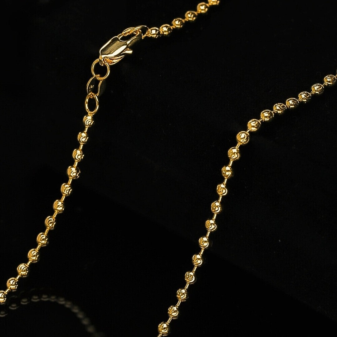 Cadena Aurux Balin Diamantado 2,2mm 60 cm