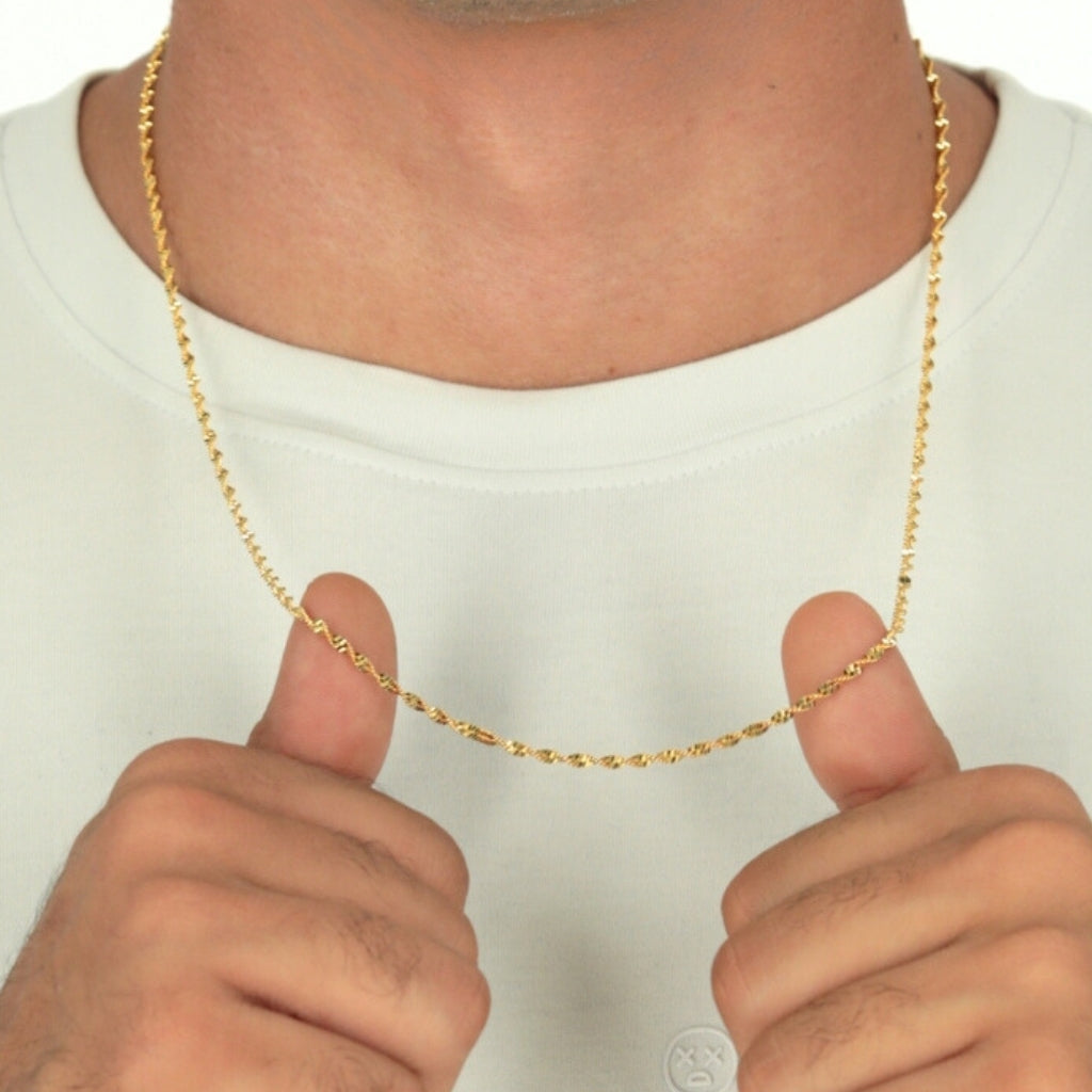 Cadena ORO AURUX Singapur 60 cm