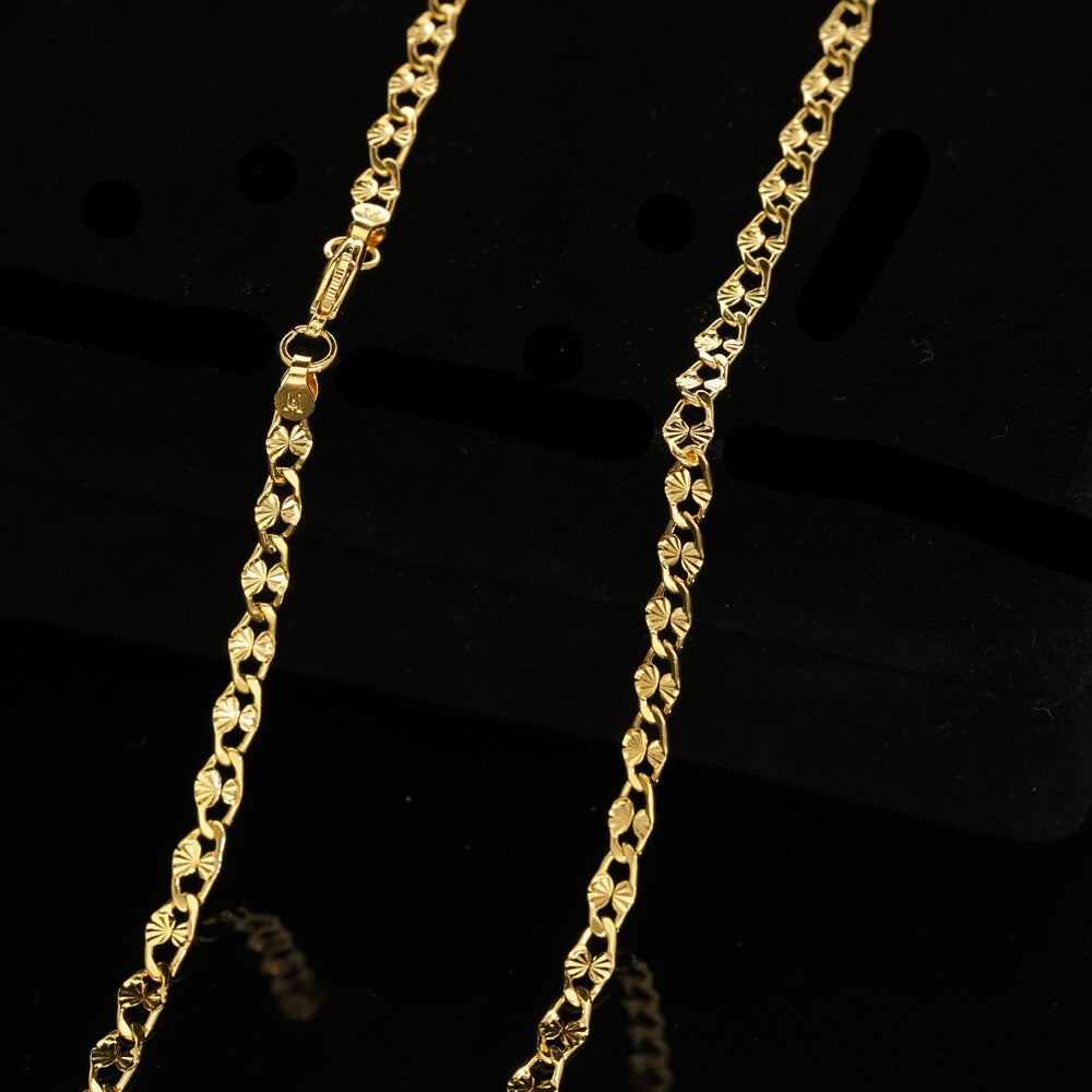 Cadena  AURUX Valentino Centro Diamante 60 cm