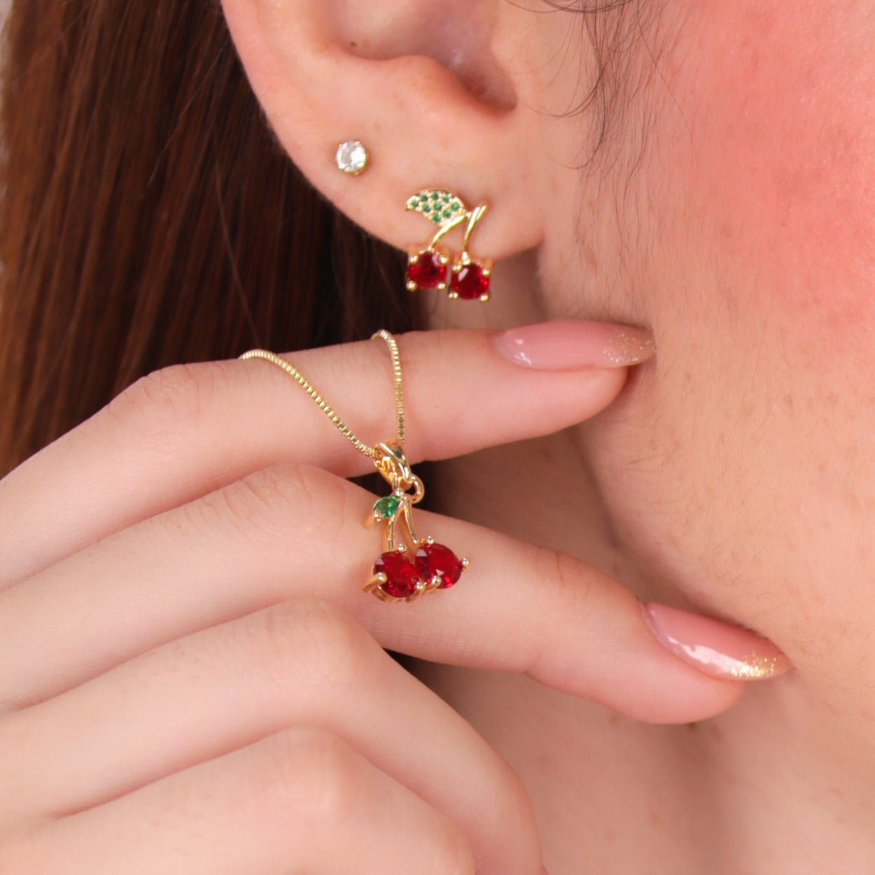 Combo cadena y topos  Cherrysh