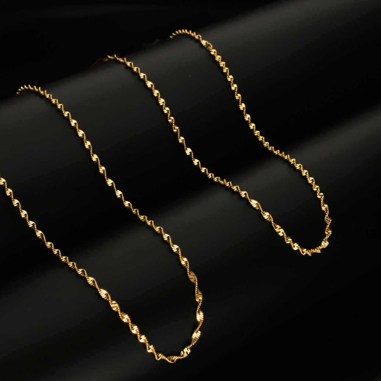 Duo Cadenas AURUX Singapur 40/60 cm