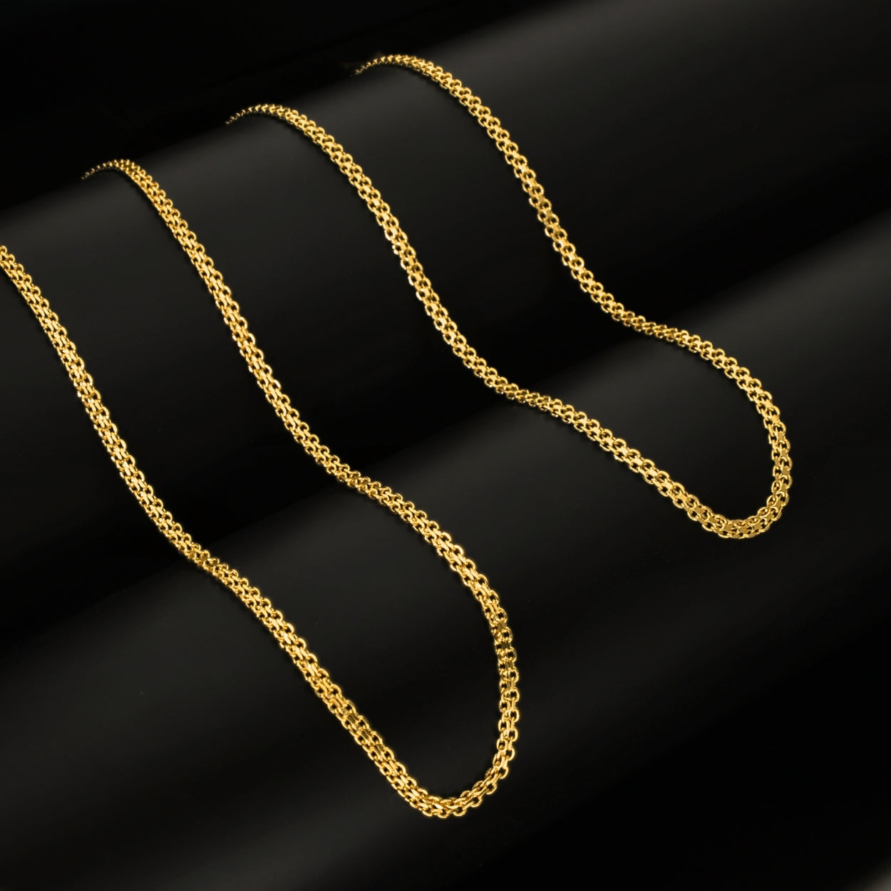 Duo Cadenas AURUX Chinesca 40/60 cm